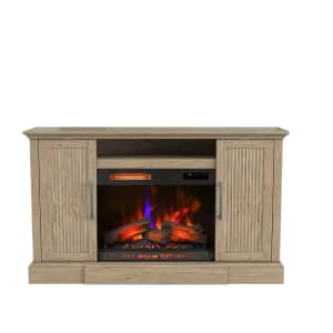 Allen + Roth 62" Natural Oak TV Stand: $200