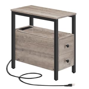 Loon Peak Artimon 24'' 2-Drawer End Table: $60
