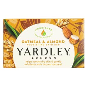 Yardley of London Oatmeal and Almond Bar Soap: 89 cents