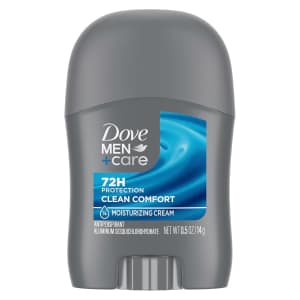 Dove Men + Care 0.5-oz. Antiperspirant Deodorant: 87 cents via Sub & Save