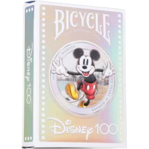 Bicycle x Disney Limited Edition 100-Year Anniversary Playing Cards: $3.99 Bicycle x Disney Limited Edition 100-Year Anniversary Playing Cards: $3.99