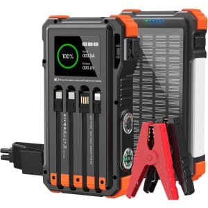 Uukto W39S 5000A Solar Jump Starter: $59.99 Uukto W39S 5000A Solar Jump Starter: $59.99