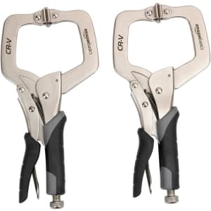 Amazon Basics 11" Adjustable Metal Face Clamp 2-Pack: $17