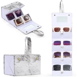 Muf 4- or 5-Slot Sunglasses Organizer Case: From $12