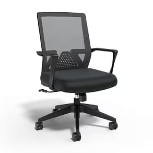 Staples Cartwright Ergonomic Fabric Swivel Task Chair: $50