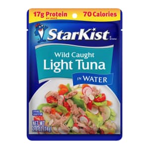 StarKist 17g Protein Light Tuna in Water: $1