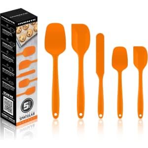Ovente 5-Piece Silicone Spatula Set: From $7.90