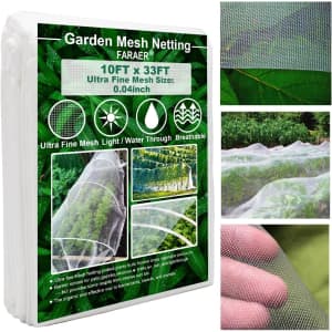 10x33-Foot Garden Netting: $17