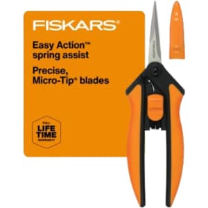Fiskars 6" Micro-Tip Pruning Snips: $9