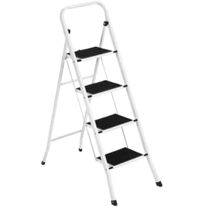 Best Choice Products 4-Step Portable Folding Steel Ladder: $45