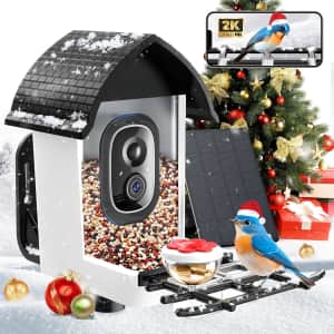 Faddial Smart Bird Feeder 2K Camera: $29.99