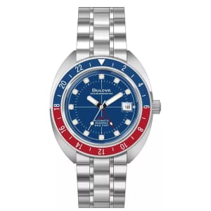 Bulova Men's Oceanographer 41mm Automatic Stainless Steel Watch: $366