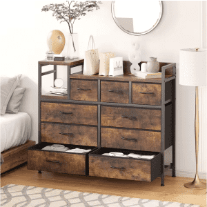 9-Drawer Dresser: $77