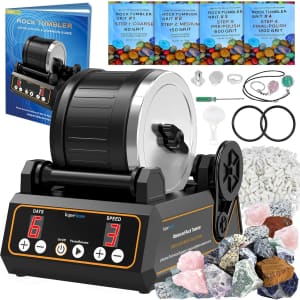 KomeStone K1 Rock Tumbler Kit: $55.95