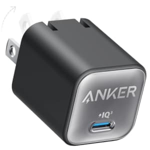 Anker 30W USB-C GaN Charger: $11 w/ Prime