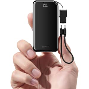 iWalk 10,000mAh Portable Power Bank: $27.49