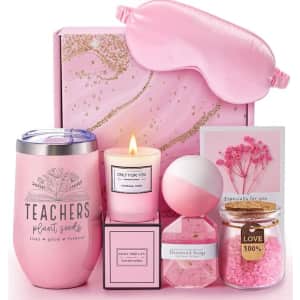 Spa Gift Basket Set for Teachers: $17 Spa Gift Basket Set for Teachers: $17