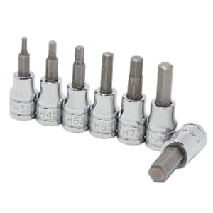 Kobalt 3/8" Drive Hex-Bit 7-Piece Driver Socket Set: $5.92
