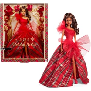 Mattel Barbie Signature 2024 Holiday Doll: $16.02