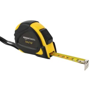 Amazon Basics Self-Locking 16-Feet Tape Measure: $5.65