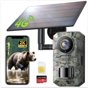 Vidvis 2K HD 4G LTE Cellular Trail Camera: $24 w/ Prime