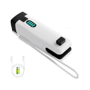 Mini Bag Sealer with Cutter and Flashlight: $12 Mini Bag Sealer with Cutter and Flashlight: $12