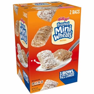Kellogg's Frosted Mini Wheats 55-oz. Box: $7.76