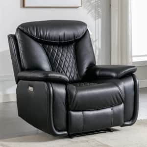 Red Barrel Studio Saneela 40" Wide Power Recliner w/ USB: $379.99