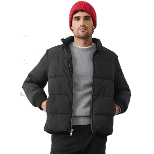 Banana Republic Factory Utility Puffer Jacket: $49.98