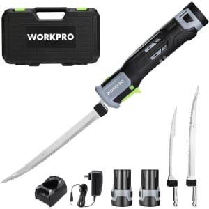 WorkPro 12V Cordless Electric Fillet Knife: $68 WorkPro 12V Cordless Electric Fillet Knife: $68