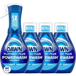 Dawn Ultra Platinum Powerwash 16-oz. Spray w/ 3 Refills: $11 via Subscribe & Save w/ Prime