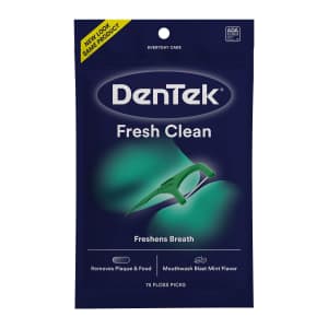 DenTek Fresh Clean Floss Picks 75-Pack: $2.04 w/ Sub & Save