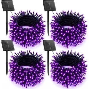 Brightown 184-Foot Halloween Solar Powered String Lights: $15.99 Brightown 184-Foot Halloween Solar Powered String Lights: $15.99