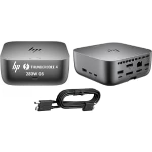 HP Thunderbolt 4 Ultra 280W G6 Docking Station: $299.99 HP Thunderbolt 4 Ultra 280W G6 Docking Station: $299.99