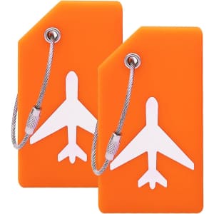 Silicone Luggage Tag 2-Pack: $6.39