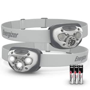 Energizer LED Headlamp Pro 2-Pack: $9