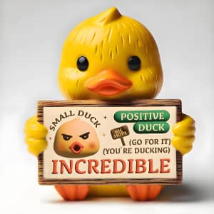 Positive Duck: $3.49