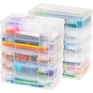 IRIS USA Medium Pencil Case 10-Pack: $17