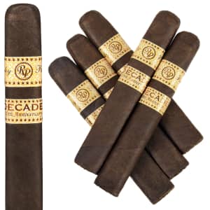 Rocky Patel Decade Robusto 5-Cigar Sampler: $25 Rocky Patel Decade Robusto 5-Cigar Sampler: $25