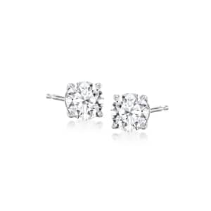 Ross-Simons 1-TCW Lab-Grown Diamond Stud Earrings: $495