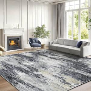 Amada Home Furnishing 8x10 Modern Abstract Area Rug: $49.99