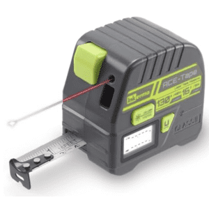 2-in-1 131-Foot Laser Tape Measure: $17