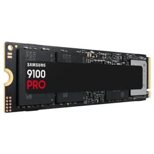 Samsung 9100 Pro 4TB NVMe M.2 SSD: $450 Samsung 9100 Pro 4TB NVMe M.2 SSD: $450