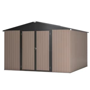 10x10-Foot Outdoor Storage Shed: $259 10x10-Foot Outdoor Storage Shed: $259
