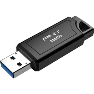 PNY Pro Elite V3 256GB USB 3.2 Gen 2 Flash Drive: $31