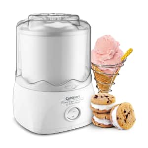 Cuisinart 1.5-Quart Automatic Frozen Yogurt, Sorbet, & Ice Cream Maker: $49.98