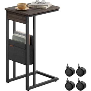 Vasagle C-Shaped Side Table: $20