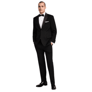 Nautica Men's Modern-Fit Stretch Tuxedo Suit: $120