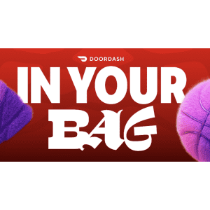DoorDash In Your Bag: 50% off DashPass order when 50 points are scored DoorDash In Your Bag: 50% off DashPass order when 50 points are scored