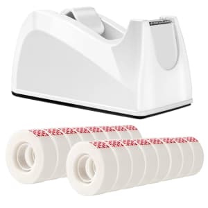 Amazon Basics Tape Dispenser with 16 Refill Rolls: $6.44 Amazon Basics Tape Dispenser with 16 Refill Rolls: $6.44